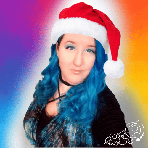 Christina-SantaHat